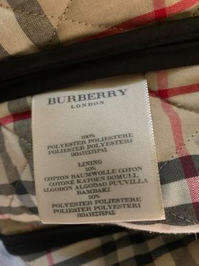 Burberry Black Quilted Jacket 7