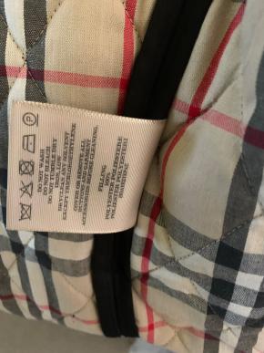 Burberry Black Quilted Jacket 9