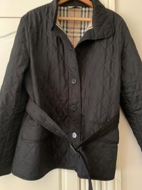 Burberry Black Quilted Jacket 2