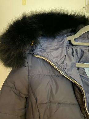 Prada Fur Trimmed Hood Puffer Coat 7