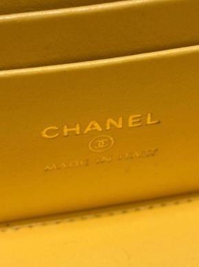 Chanel Yellow Trendy CC Vanity Bag 3