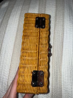 Miu Miu Raffia Clutch - NO STRAP 8