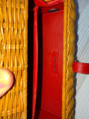 Miu Miu Raffia Clutch - NO STRAP 12
