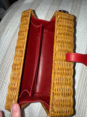 Miu Miu Raffia Clutch - NO STRAP 9