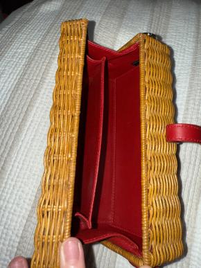 Miu Miu Raffia Clutch - NO STRAP 11