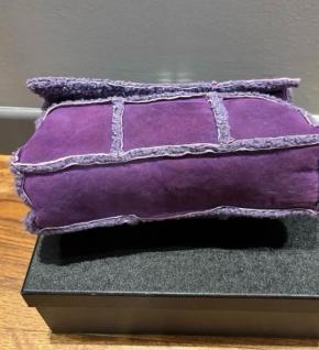 Chanel Purple Sheepskin Shoulder Bag 10