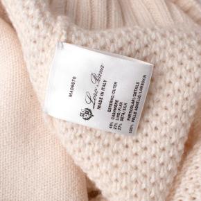 Ivory Knitted Cashmere Blend Zip-Up Cardigan 5