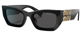 Black Logo Sunglasses 5