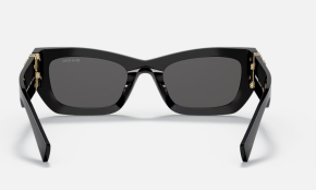 Black Logo Sunglasses 2