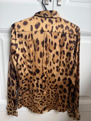 Dolce & Gabbana Leopard Print Blouse 7