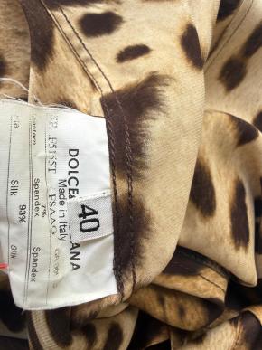 Dolce & Gabbana Leopard Print Blouse 6