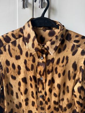 Dolce & Gabbana Leopard Print Blouse 4