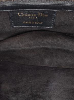 Dior Black Leather Saddle Bag 7