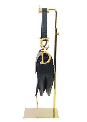 Dior Black Leather Saddle Bag 11