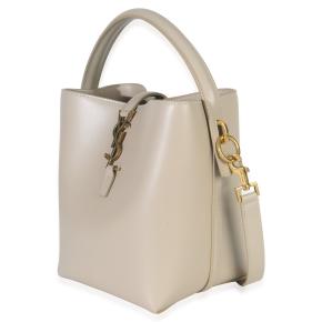 Saint Laurent  Shiny Calfskin Small Le 37 Bucket Bag 4