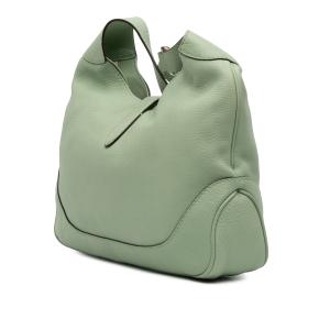 Gucci Green Calfskin Jackie O Bouvier Crossbody 2