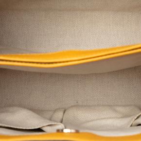 Gucci Yellow Small GG Canvas Diana Bamboo Top Handle Tote 4