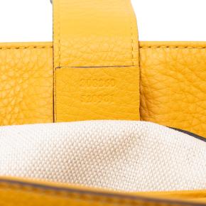 Gucci Yellow Small GG Canvas Diana Bamboo Top Handle Tote 5