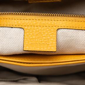 Gucci Yellow Small GG Canvas Diana Bamboo Top Handle Tote 6