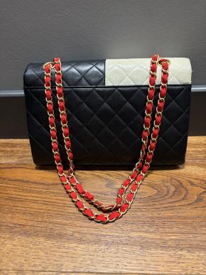 Chanel Quilted Colourblock Shoulder Bag 3