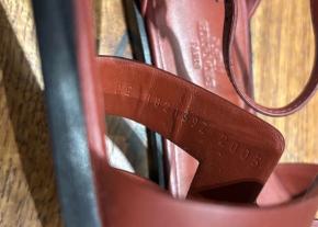 Hermes Rouge H Santorini Sandals 5