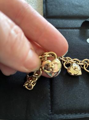 Chanel CC Lock Charm Bracelet 6