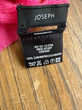 Joseph Pink Cashmere Scarf 3