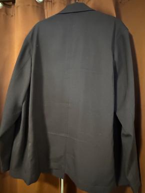 Jil Sander Navy Blue Gabardine Wool Jacket 3