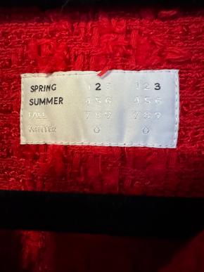 4S Designs Red Boucle And Chambray Shirt 11