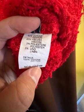 4S Designs Red Boucle And Chambray Shirt 9