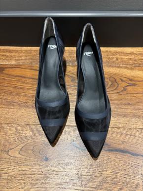 Fendi Mesh Heeled Pumps 8