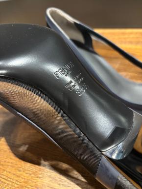 Fendi Mesh Heeled Pumps 5