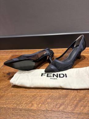 Fendi Mesh Heeled Pumps 7