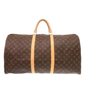 Louis Vuitton Coated Canvass Monogram Keepall Bandouliere 60 2