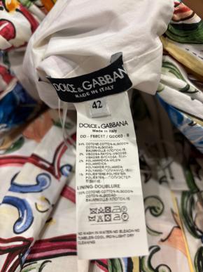 Dolce & Gabbana Majoilca Print Midi Dress 3