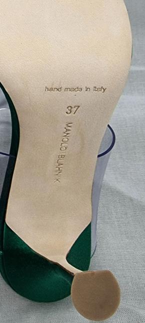 Jimmy Choo Oversized Crystal Buckle Sandals 12