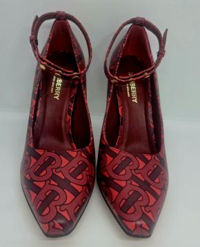 Burberry TB Ankle Strap Pumps 4