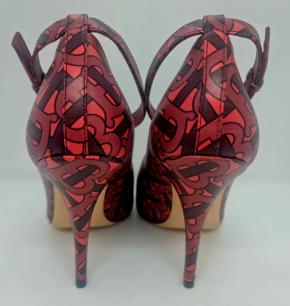 Burberry TB Ankle Strap Pumps 5