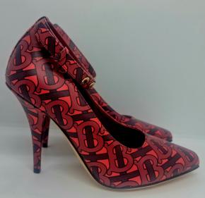 Burberry TB Ankle Strap Pumps 3