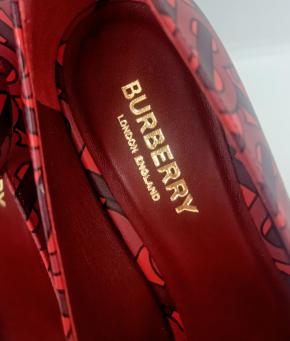 Burberry TB Ankle Strap Pumps 7