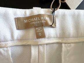 Michael Kors White Crepe Cropped Trousers 5