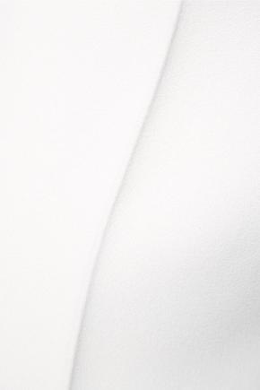 Michael Kors White Crepe Cropped Trousers 6