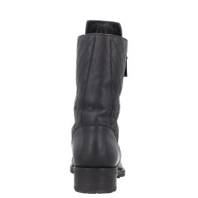 Chanel Interlocking CC Logo Leather Combat Boots 5