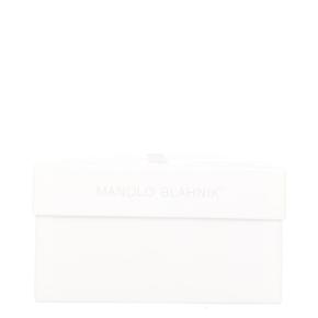 Manolo Blahnik Lurum 90MM Embellished Satin Mules 10