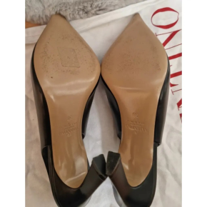 Valentino Black Slingback Heeled Sandals 11