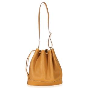 Hermès Sable Togo Market Bucket Tote 5