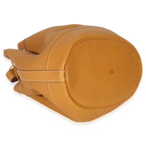 Hermès Sable Togo Market Bucket Tote 6