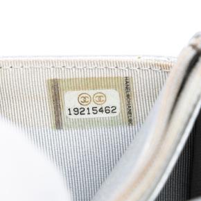 Chanel Silver Reissue 2.55 Quilted Metallic Aged Calfskin Wallet on Chain 6