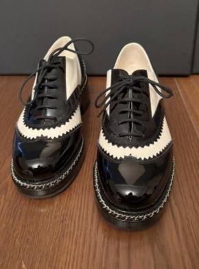 Chanel Leather Brogues 6