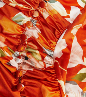 Gottex Standard Amore Shaped Square Neck One Piece 5